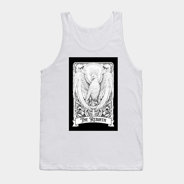 Phoenix Tarot Card Tank Top by Prism Chalk House